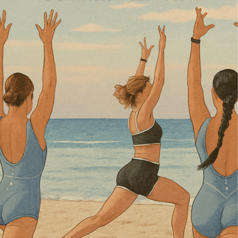 Le Bleu by K Club Yoga on the Beach