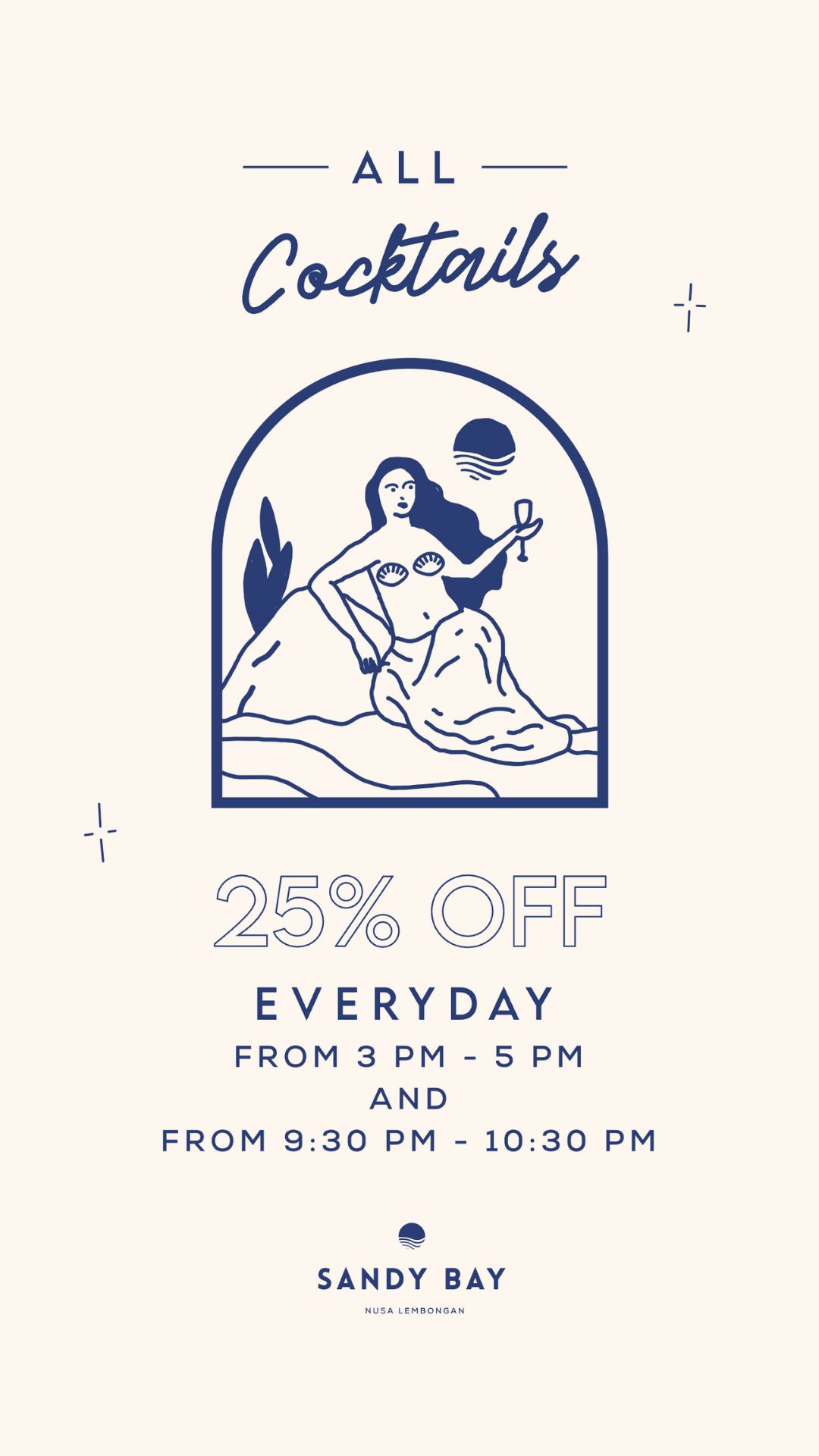 Happy Hour Cocktails 25%OFF promo image