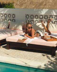 Daybed / Seat Bergaya Cabana