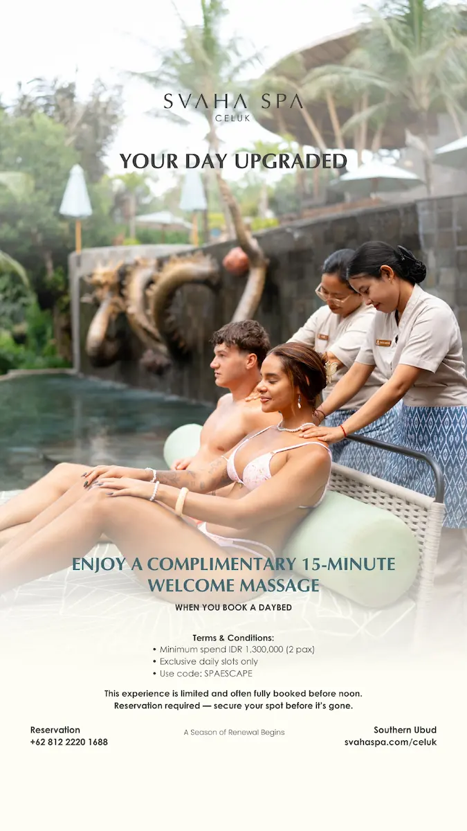 Daybed + Welcome Massage