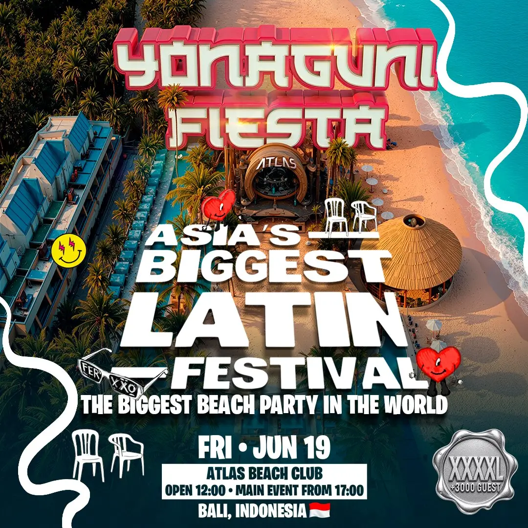 Atlas Beach Club Yonaguni Fiesta - 19 Juni 2026